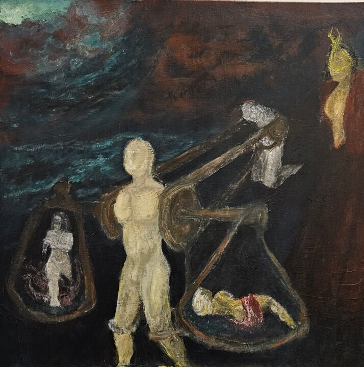 绘画,  23.6x23.6 in 