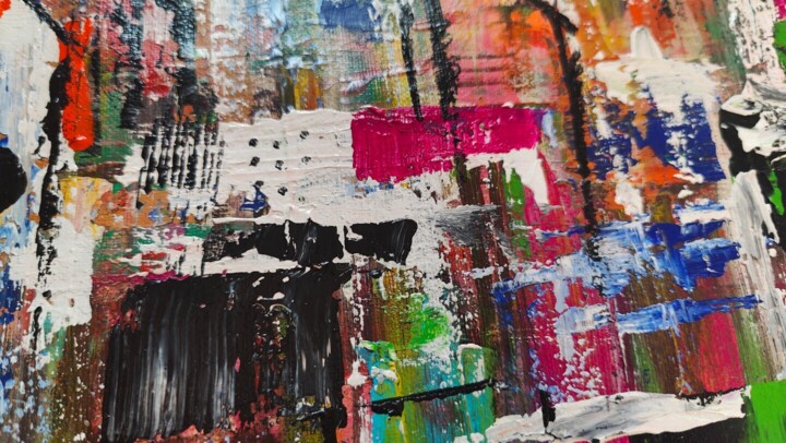 Artwork's surface or texture