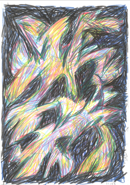 Dessein? 2009-06 그림, 8.3x5.7 in