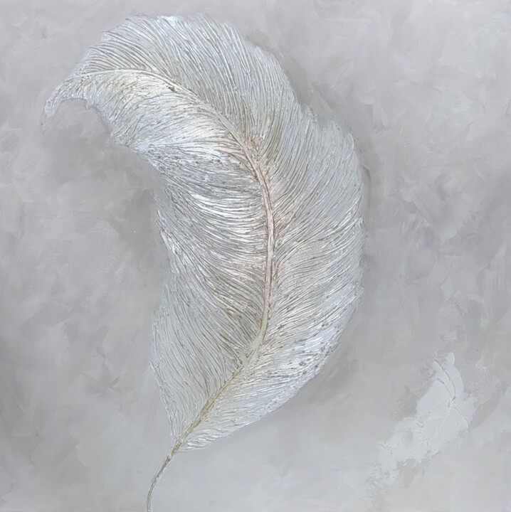 Interior textured painting Quill 绘画, 23.6x23.6 in