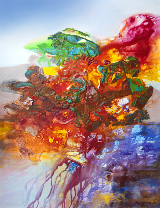 绘画,  45.7x35 in 
