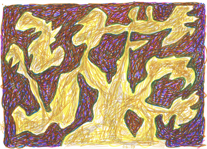Dessein? 2009-14 Drawing, 8.3x11.7 in