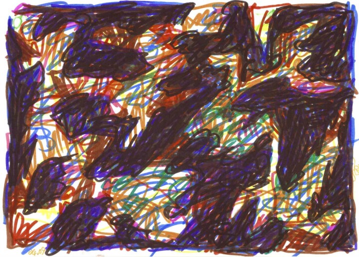Dessein? 2009-18 图画, 8.3x11.7 in