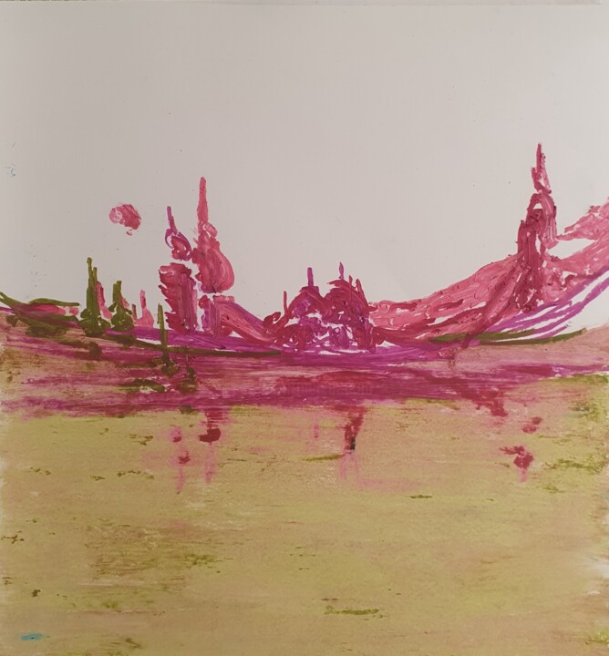 Rosée 图画, 12.2x11.8 in