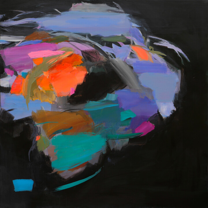 Out of the dark V 绘画, 39.4x39.4 in