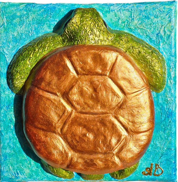 绘画,  7.9x7.9 in 