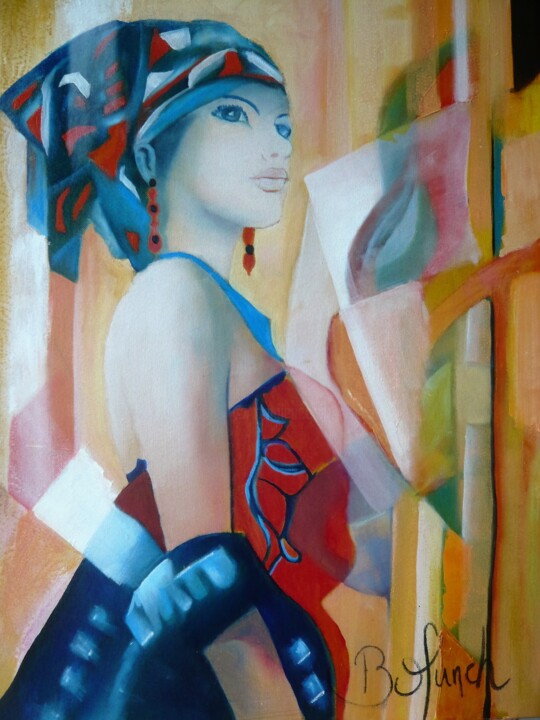 Bella Bella 绘画, 27.6x19.7 in