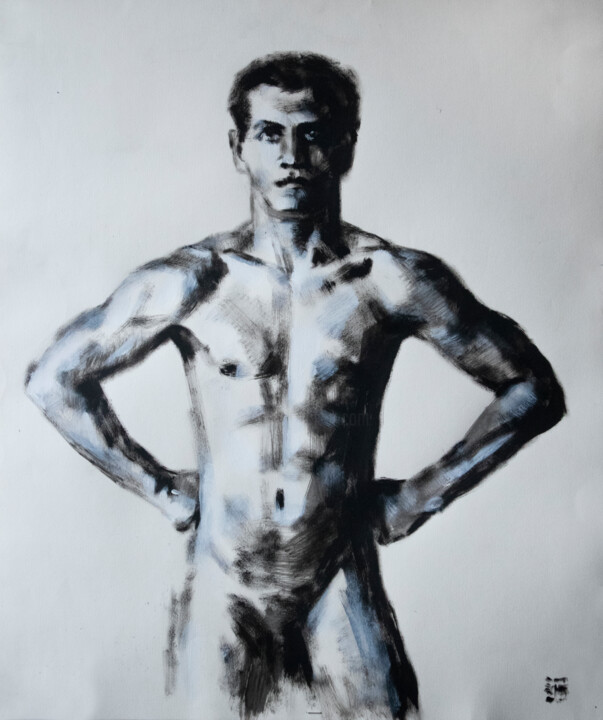 绘画,  22.4x19.3 in 