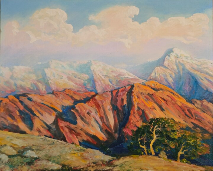 Вершины Painting, 15.4x19.1 in