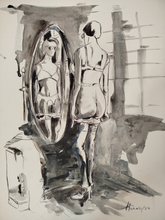Sens 图画, 20.1x13.2 in