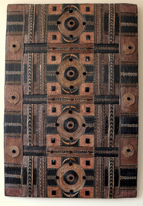 Printmaking titled "Tribu / Tribe" by Sowilo Art, Original Artwork, Oil