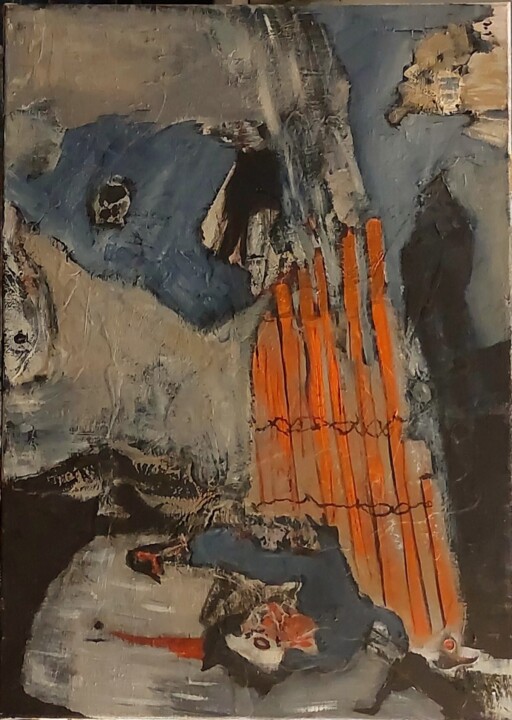 绘画,  27.6x19.7 in 
