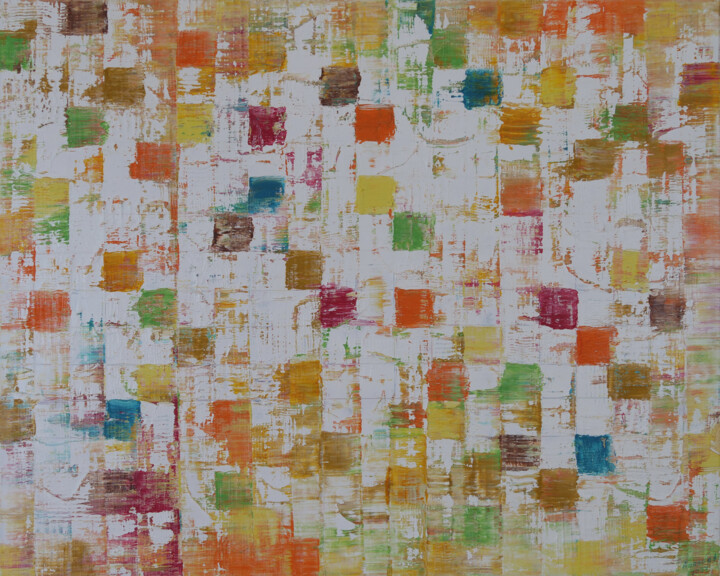 ZEN 2306 (loving romance) 绘画, 31.5x39.4 in