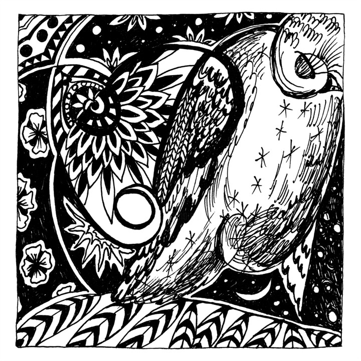 图画,  3.5x3.5 in 