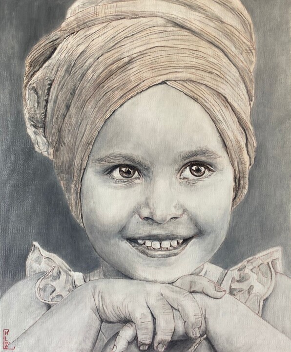 绘画,  18.1x15 in 