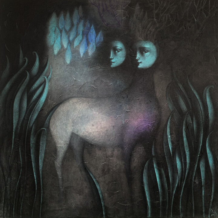 绘画,  31.5x31.5 in 
