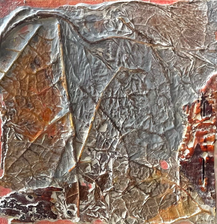 Painting titled "Wabi-Sabi Early Aut…" by Lena Ru, Original Artwork, Acrylic