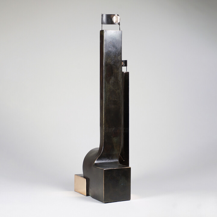 Sin título 2. Bronze 雕塑, 9.3x3 in