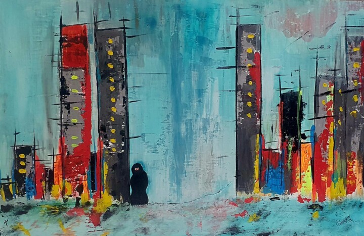 PERDIDA 绘画, 35.4x23.6 in