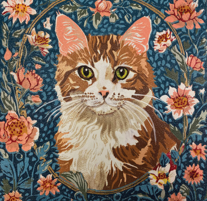 Poes 印花与版画, 11.4x11.4 in
