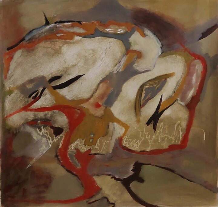 绘画,  33.5x33.1 in 