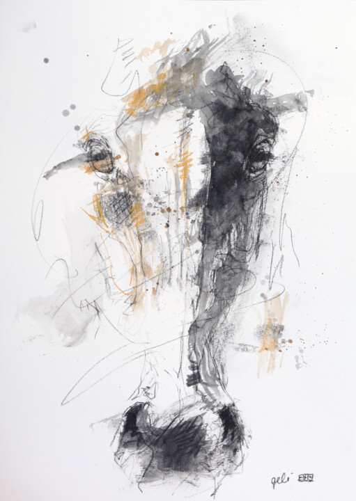 Face à Face 60t Pittura, 16,5x11,7 in