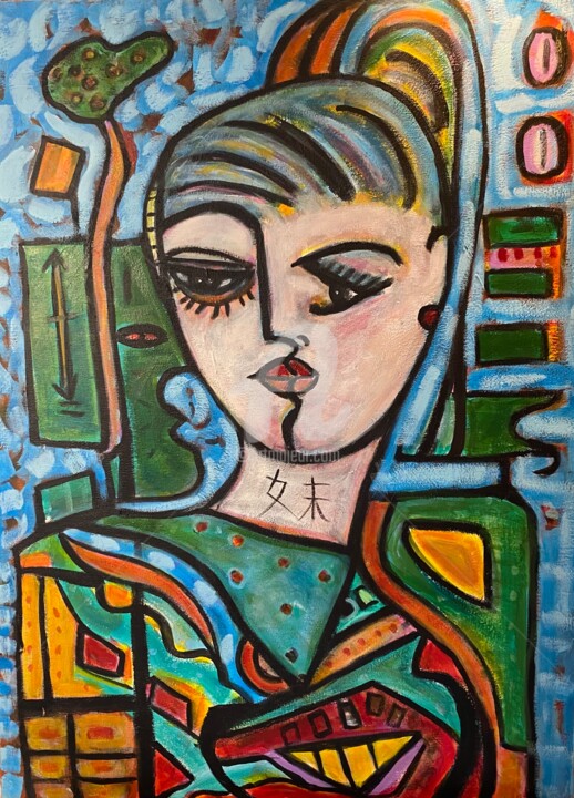 绘画,  31.5x23.6 in 