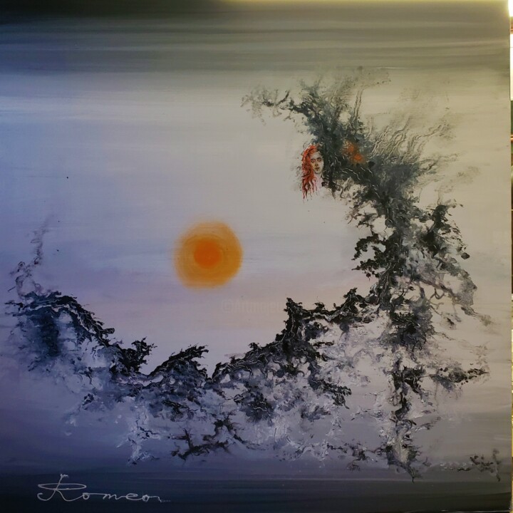 绘画,  36x36 in 