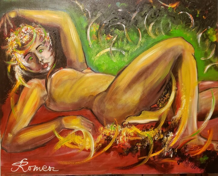 Portrait woman 绘画, 24x29.9 in