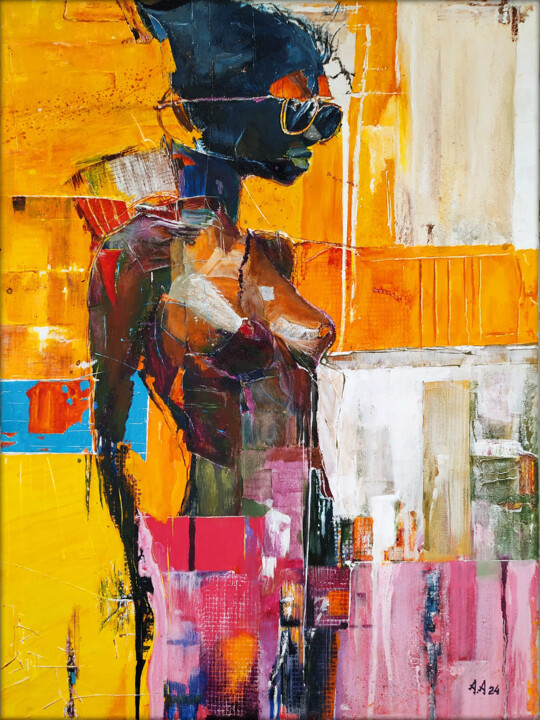 I've never once been over the sea 绘画, 23.6x17.7 in