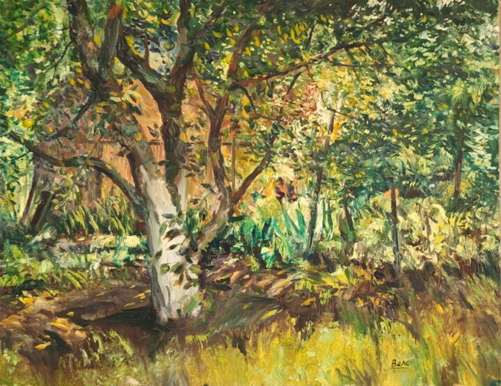 Старая черешня Painting, 15.8x19.7 in