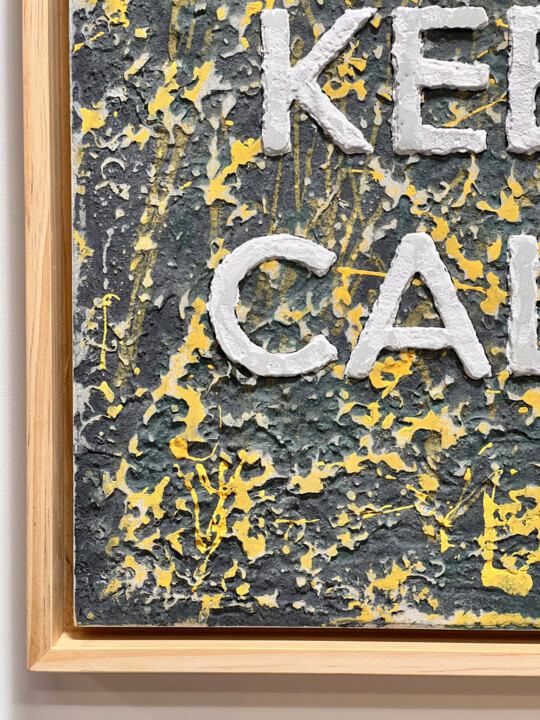 Artwork's surface or texture