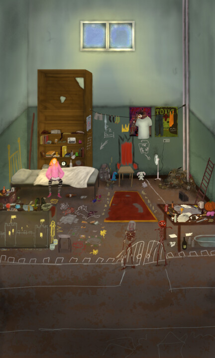 My house - my fortress 数字艺术