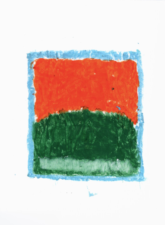 图画 标题为“Untitled No. 4124” 由Alessio Lucarini, 原创艺术品, 粉彩