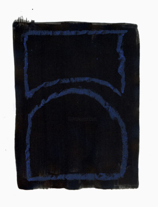 图画 标题为“Untitled No. 5424” 由Alessio Lucarini, 原创艺术品, 粉彩