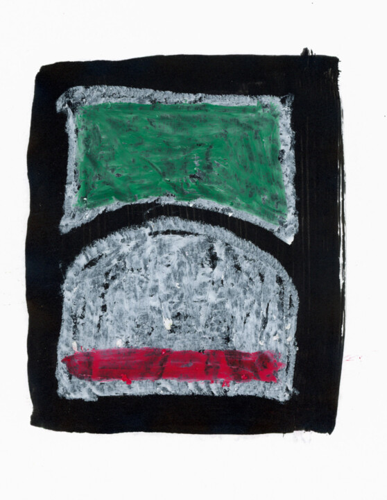Untitled No. 6624 Рисунок, 6,2x4,7 in