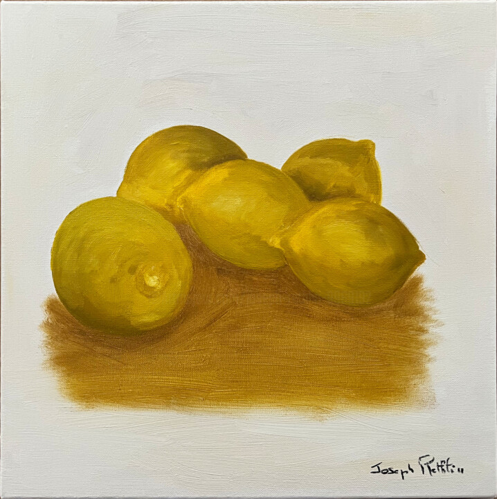 Les citrons 绘画, 15.8x15.8 in