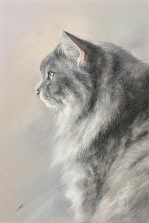 Fluffy 图画, 12.2x8.3 in
