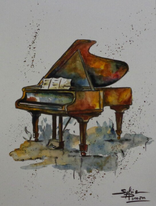 piano coloré Tablo, 16,1x11,8 in