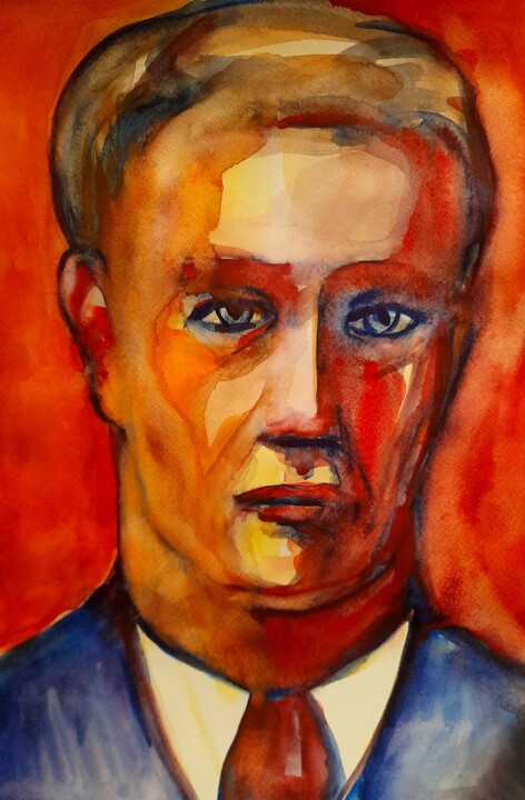 intelligence service agent 绘画, 16.5x11.7 in