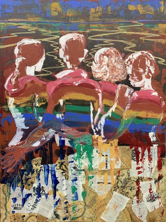 绘画,  39.8x29.9 in 