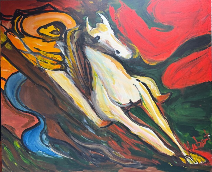 Stop Revolucion 绘画, 39.4x47.2 in