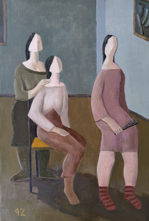 Quiet Fellowship 绘画, 23.6x15.8 in
