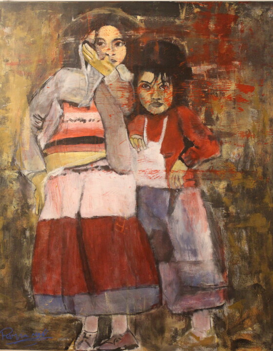 Schilderij,  47,2x39,4 in 
