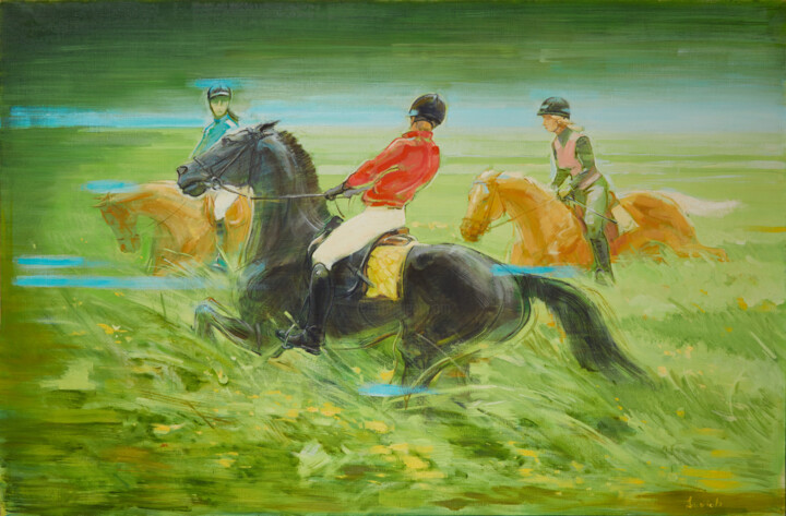 The Game Tablo, 59,8x90,6 in