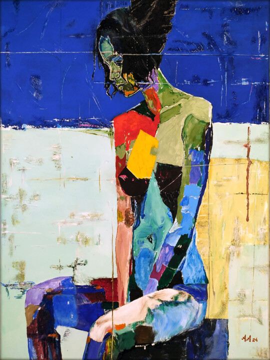 绘画,  23.6x17.7 in 