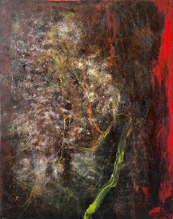 幻觉Hallucination Schilderij, 19,7x15,8 in