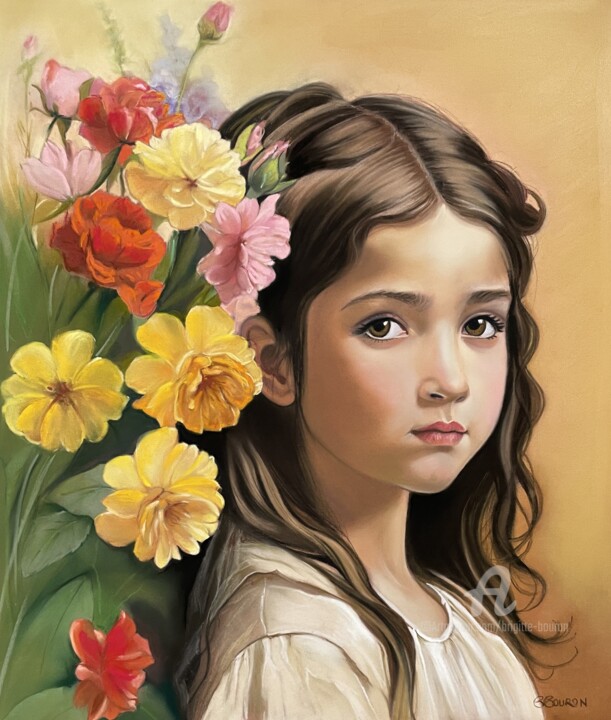 Lili 绘画, 20.1x17.3 in