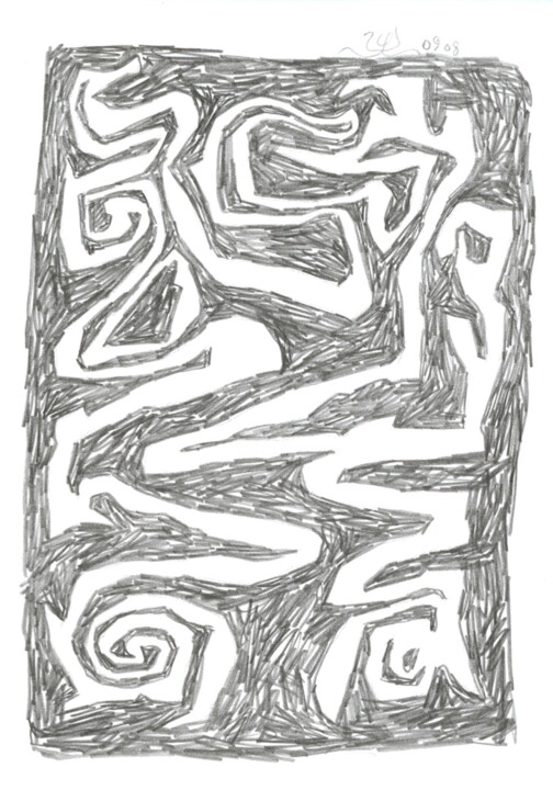 图画,  8.3x5.7 in 