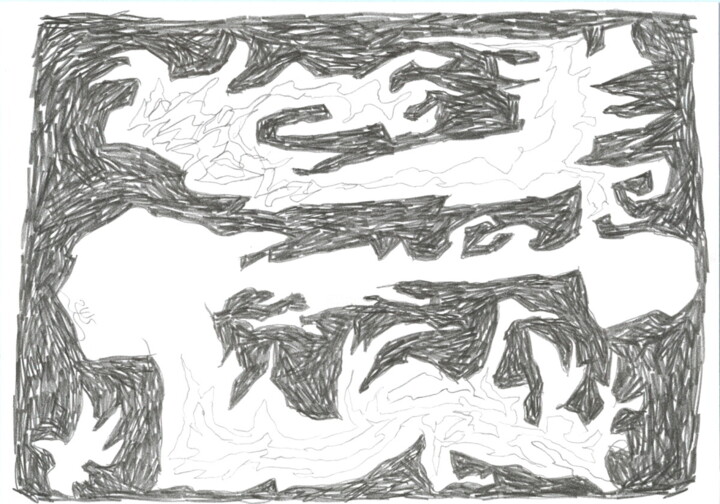Dessein? 2008-44 图画, 5.7x8.3 in